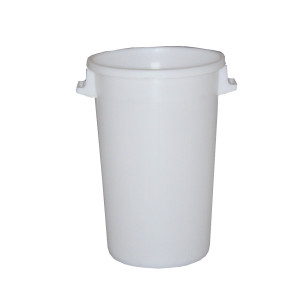 Biela odpadková nádoba - 150 L
