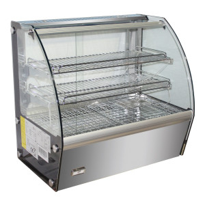 Vitrine Chauffante à Poser - 120 L - CombiSteel