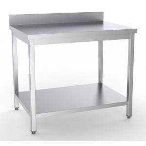 Table Inox avec Etagère - L 1800 x P 600 mm - CombiSteel