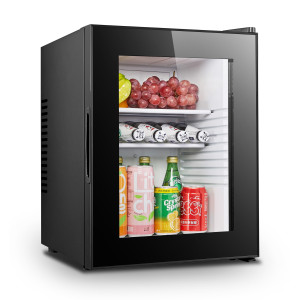 Mini chladnička s presklenými dverami - 40 L - CombiSteel