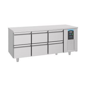 Pozitívny chladiaci stôl 6 GN 1/1 - 474 L - CombiSteel