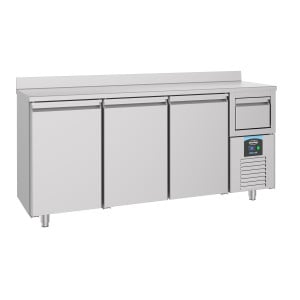 Pozitívna chladiaca tabuľa GN 1/1 s chrbtovou doskou - 632 L - CombiSteel
