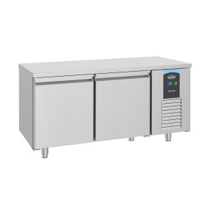Pozitívny chladiaci stôl s 2 dverami - 380 L - CombiSteel
