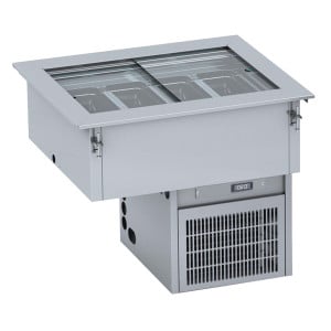 Drop-In Ice Cream Bin - 4 Bins - CombiSteel