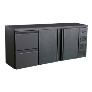 Arrière-Bar Réfrigéré à 2 Portes et 2 Tiroirs - 537 L - CombiSteel