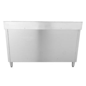 Meuble Plonge 2 Bacs s Doskou - 1400 x 600 mm - Drez naľavo - Dynasteel