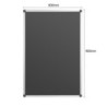 Čierna magnetická tabuľa - 600 x 900 mm - Olympia