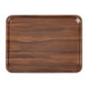 Smooth Laminated Tray Capri Walnut - 460 x 360 mm - Cambro