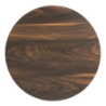 Round Table Dark Wood Effect - ⌀ 60 cm - Bolero