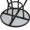 Marston Black Outdoor Round Table - ⌀ 70 mm - Bolero