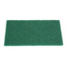 Green Scouring Pad - 110 x 151 mm - Pack of 10 - Jantex