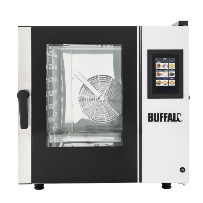 Four Mixed with 7 x GN 1/1 Touch Screen with Stand, Installation Kit and Extraction Hood - Buffalo