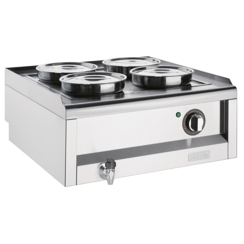 Bain-Marie 4 Pots Série 600 - Buffalo