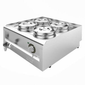 Bain-Marie 4 Pots Série 600 - Buffalo