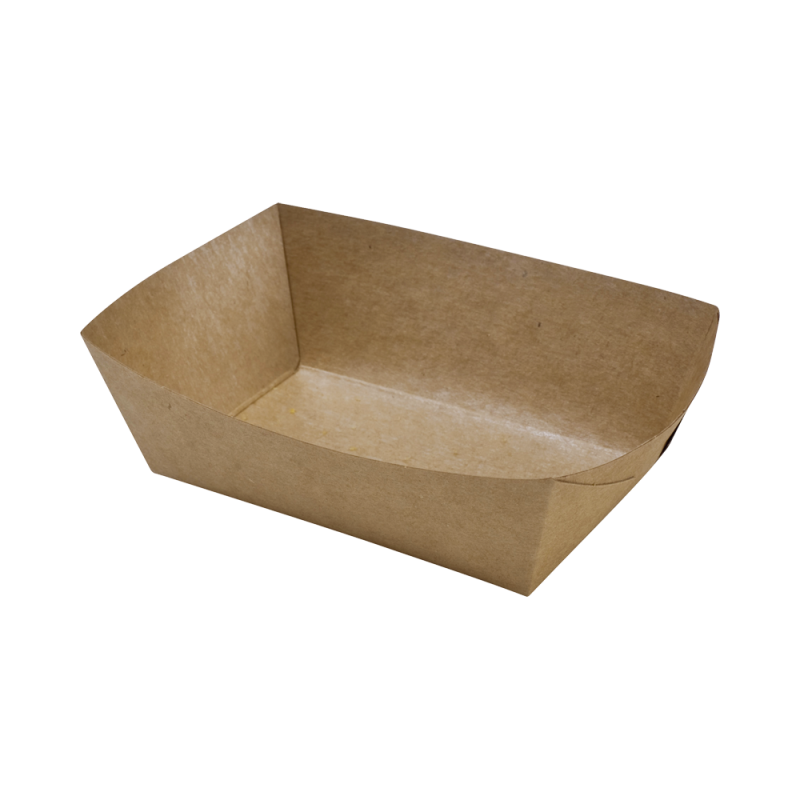 Barquette à Frites en Kraft - 135 x 85 mm - Lot de 250 - FourniResto