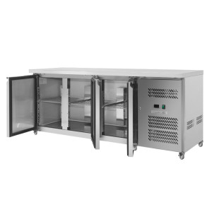 Table Réfrigérée Positive Profondeur 600 - 3 Portes - Dynasteel