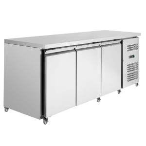 Table Réfrigérée Positive Profondeur 600 - 3 Portes - Dynasteel