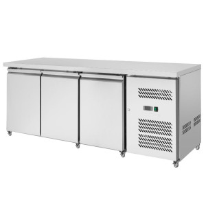 Table Réfrigérée Positive Profondeur 600 - 3 Portes - Dynasteel