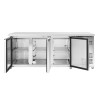 Table Réfrigérée Positive Profondeur 600 - 3 Portes - Dynasteel