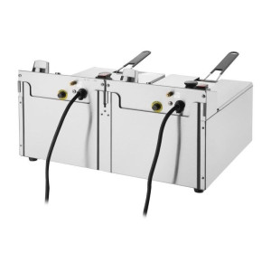 Dvojitá Elektrická Fritéza - 2X5L - Buffalo
