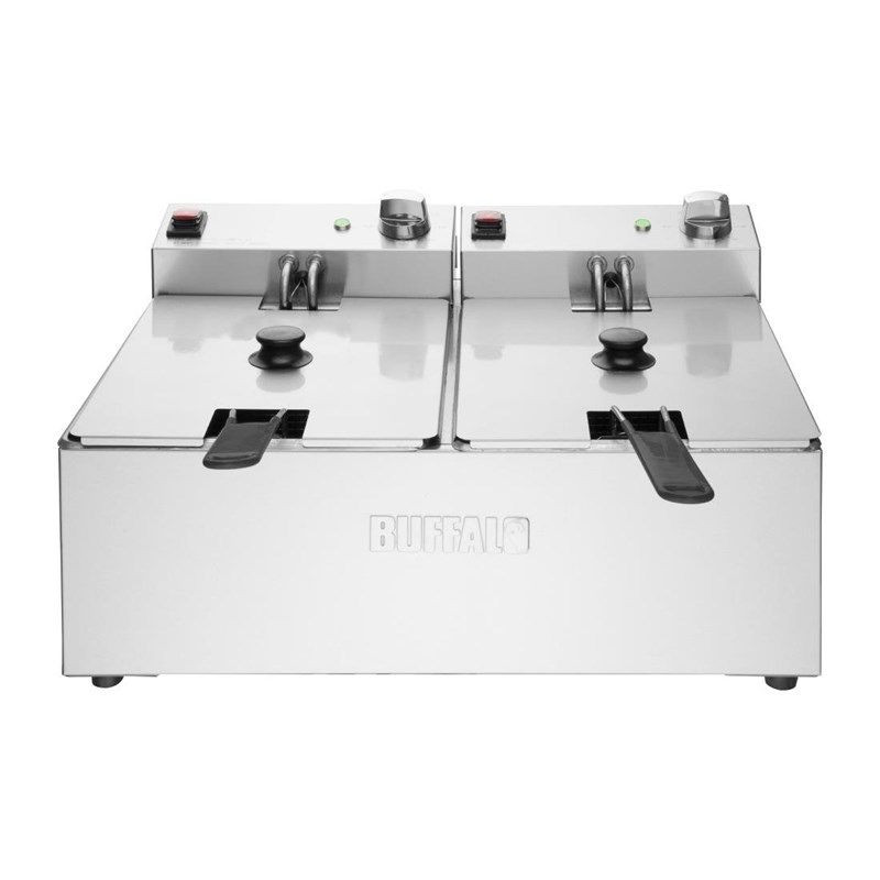 Dvojitá Elektrická Fritéza - 2X5L - Buffalo Dvojitá Elektrická Fritéza - 2X5L - Buffalo