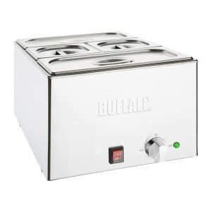 Bain-Marie s nádobami - 2 x GN 1/3 a 2 x GN 1/6 - Buffalo