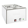 Bain-Marie s nádobami - 2 x GN 1/3 a 2 x GN 1/6 - Buffalo