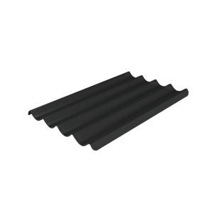 Čierny podnos na chlieb 600x400 mm Mychef - Profesionálna kvalita