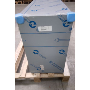 Nástenná skriňa z nehrdzavejúcej ocele s posuvnými dverami - Š 1400 x H 400 mm - Gastro M