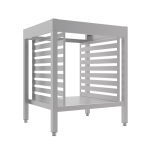 Podpera s koľajnicami 600 x 400 - 8 úrovní pre plynovú rúru iBake a Bake Master 6 - Mychef