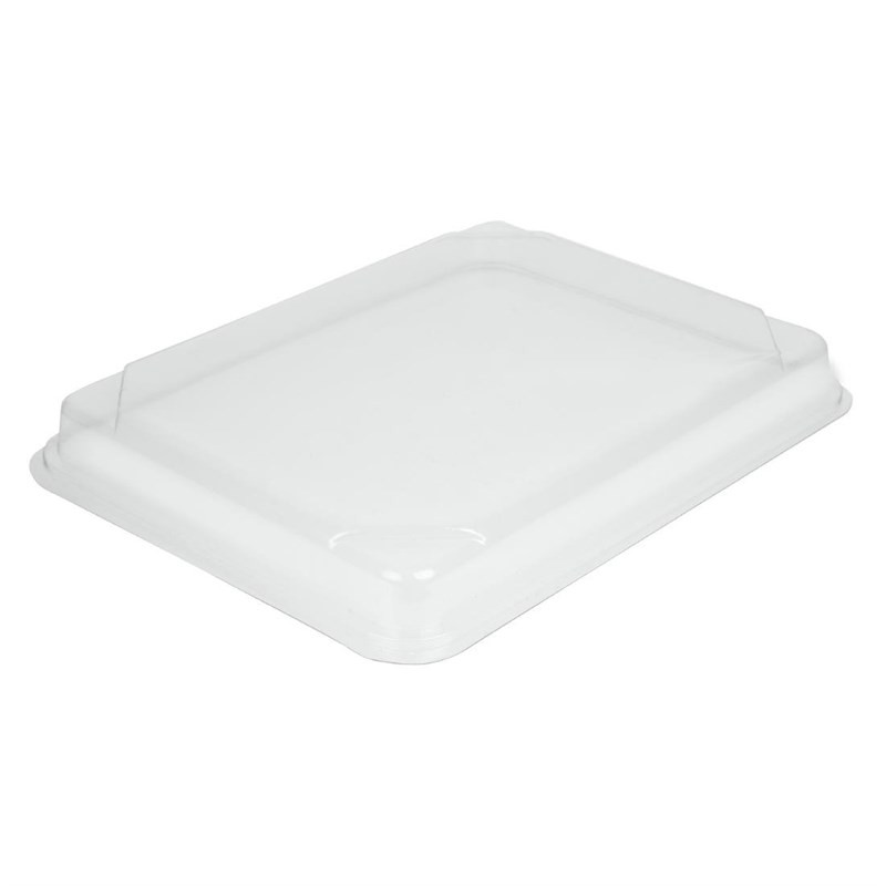 PET viečka pre recyklovateľné jedálenské tácky 263 x 201 mm - Sada 90 - Faerch PET viečka pre recyklovateľné jedálenské tácky 263 x 201 mm - Sada 90 - Faerch