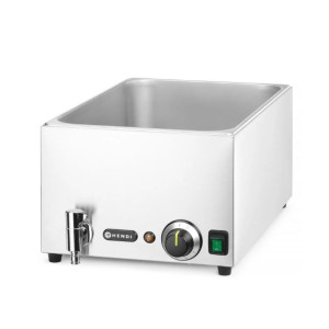 Bain-Marie s výpustným kohútikom - 3 GN 1/3 - HENDI