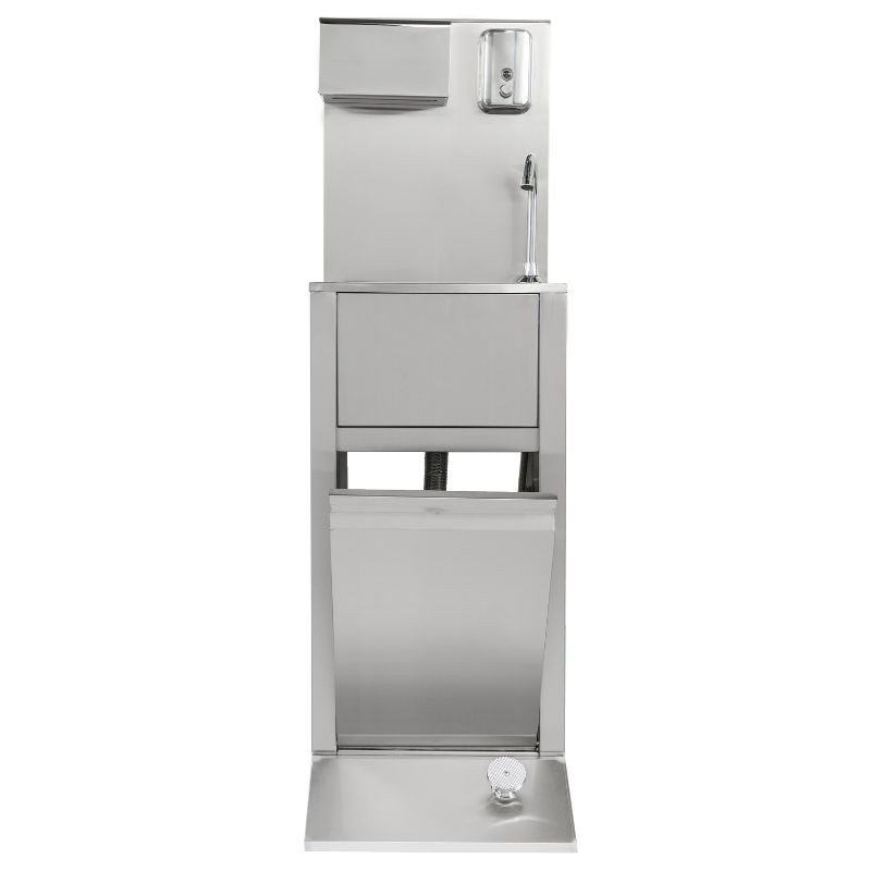 Umývadlo na nohy s košom, dávkovačom mydla a papiera - Dynasteel