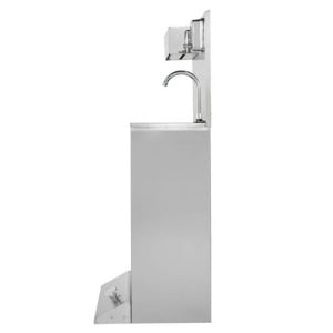 Umývadlo na nohy s košom, dávkovačom mydla a papiera - Dynasteel