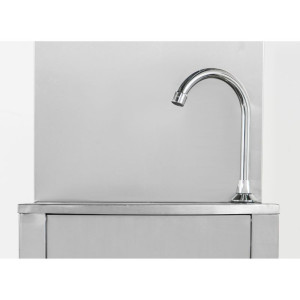 Umývadlo na nohy s košom, dávkovačom mydla a papiera - Dynasteel