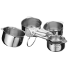 Set of 7 Pods - Stainless Steel