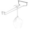 Stainless Steel Glass Holder - 1 Row