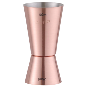 Dávkovač Dvojitý Medený - 25 a 50 ml