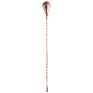 Cuillère na koktaily medená - D 385 mm