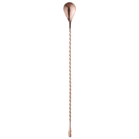 Cuillère na koktaily medená - D 385 mm