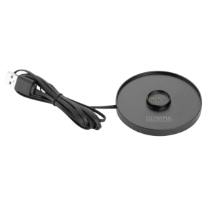 Stolová lampa s okrúhlym tienidlom Lucca čierna - 200 mm