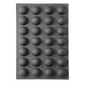Moule en Silicone Semi-Sphere - HENDI