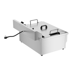 Profesionálna fritéza s vypúšťacím ventilom - 25 L - CombiSteel