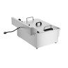 Profesionálna fritéza s vypúšťacím ventilom - 25 L - CombiSteel