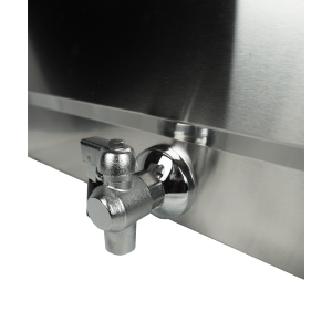 Profesionálna fritéza s vypúšťacím ventilom - 25 L - CombiSteel