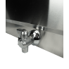 Profesionálna fritéza s vypúšťacím ventilom - 25 L - CombiSteel