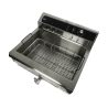 Profesionálna fritéza s vypúšťacím ventilom - 25 L - CombiSteel