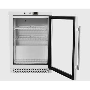 Mini chladnička so sklenenými dverami 170 L 0/+8 °C - Dynasteel