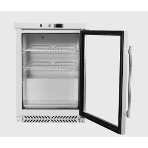 Mini chladnička so sklenenými dverami 170 L 0/+8 °C - Dynasteel