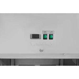 Positive Glass Door Refrigerated Cabinet - 650 L - Dynasteel